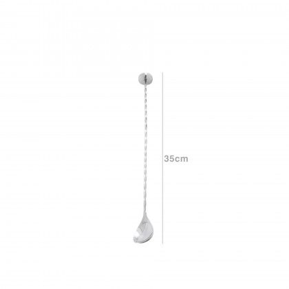 Colher Cocktail Inox 35cm