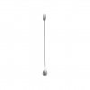 Colher Cocktail Inox Vintage 45cm