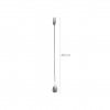 Colher Cocktail Inox Vintage 45cm
