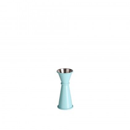Medidor Inox Tiffany Azul 15/30ml