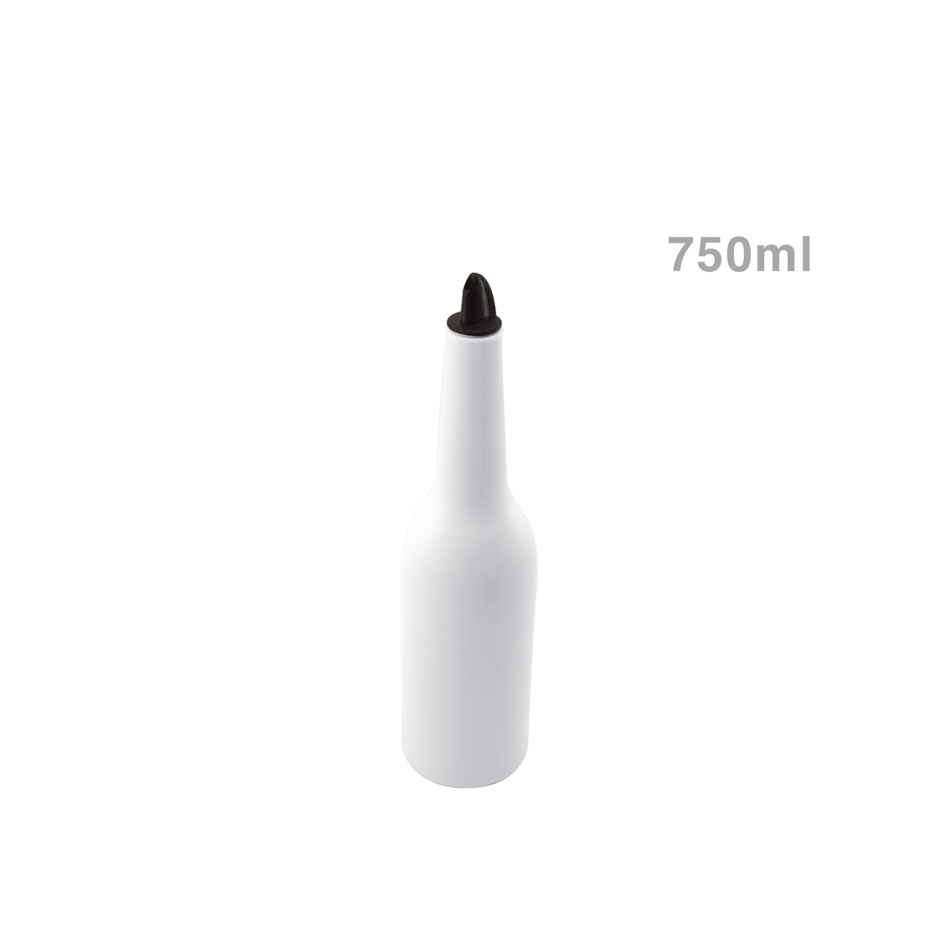 Frasco Molhos Flair Plástico 750ml Branco