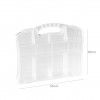 Mala Organizadora Plstica Multihobby com Divisrias e Asa Incolor 35X29X6cm