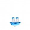 Saleiro / Pimenteiro com Base Plstico Multicor 0.6l 14X8X10cm