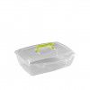 Caixa Arrumos com Asa Plstico Incolor 8l 37X27X12cm