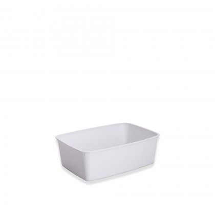 Tabuleiro Plstico Frigo Turin Branco 2l 22X17X7cm