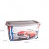 Caixa Arrumos com Asa Plstico Multicor 25l 76X51X36cm
