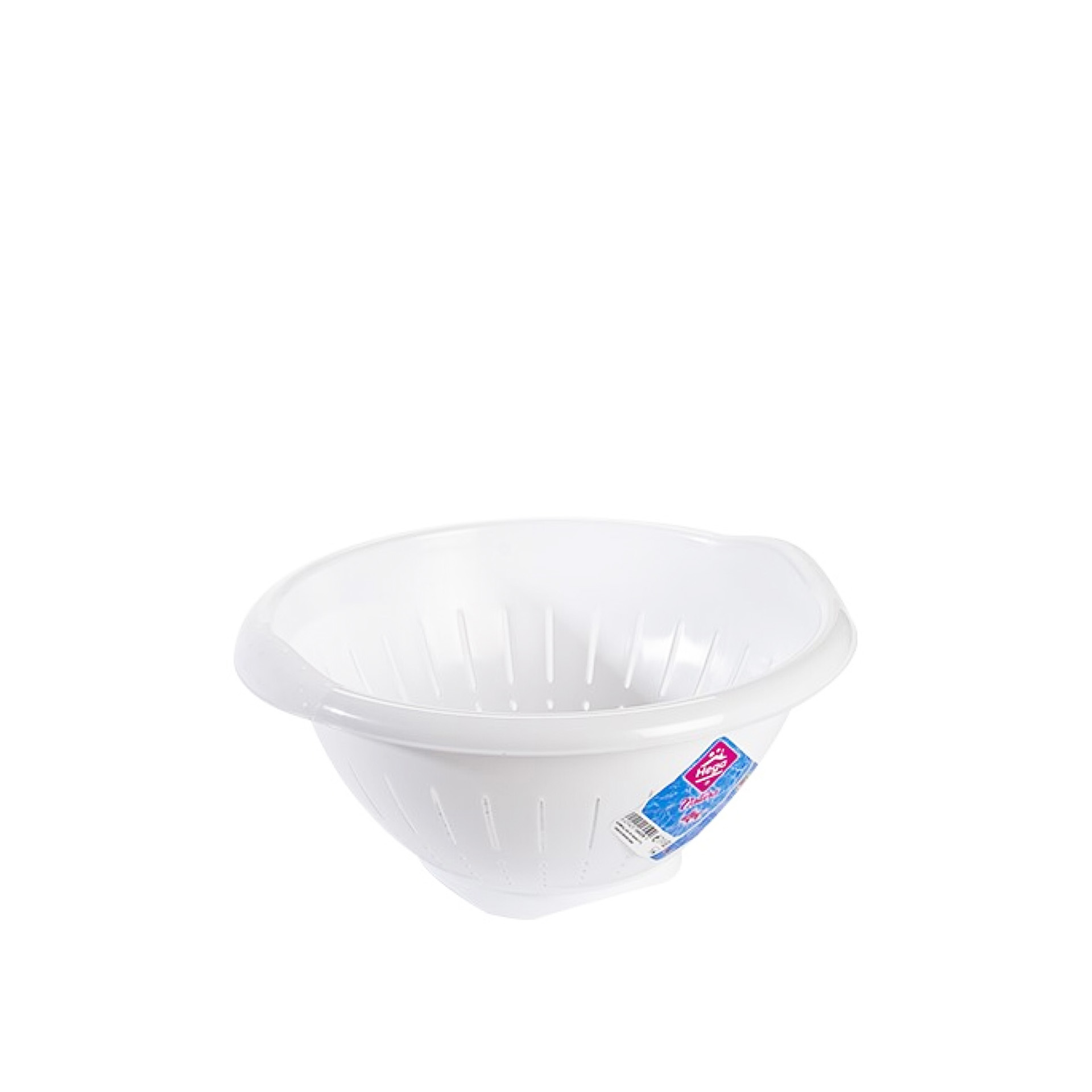 Escorredor Legumes Plástico Branco 30X14cm