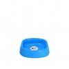 Comedouro Plstico Dogo Retangular Azul 560ml 19X17X5cm