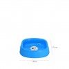 Comedouro Plstico Dogo Retangular Azul 560ml 19X17X5cm