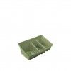 Caixa Esfrego Plstico Verde 23X14X8cm