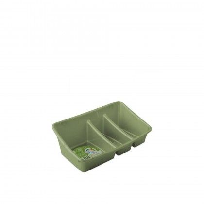 Caixa Esfrego Plstico Verde 23X14X8cm