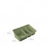 Caixa Esfrego Plstico Verde 23X14X8cm