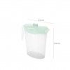 Jarro Plstico Bristol Oval Incolor 1.5l 21X9X23cm