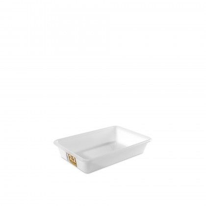 Tabuleiro Plstico Frigo Oporto Branco 2.2l 19X14.5X6cm