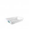 Tabuleiro Plstico Frigo Oporto Branco 2.2l 19X14.5X6cm