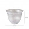 Vaso Plstico Grecia Redondo Incolor 34X29.5cm