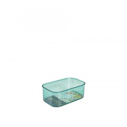 Cesto Multiusos Plstico Luxe Incolor 0.5l 14X8.5X5.2cm