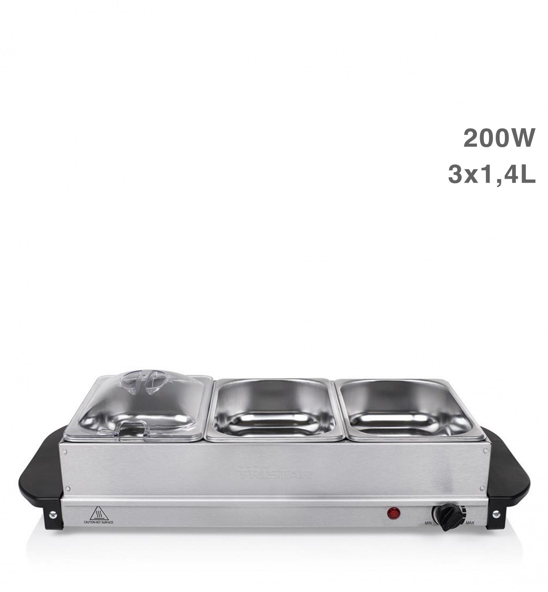Tristar Chafing 3X1.4L 200W