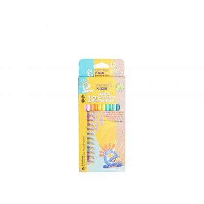 Lápis Cor Hexagonal 12 Cores Lápis Cor Hexagonal 12 Cores