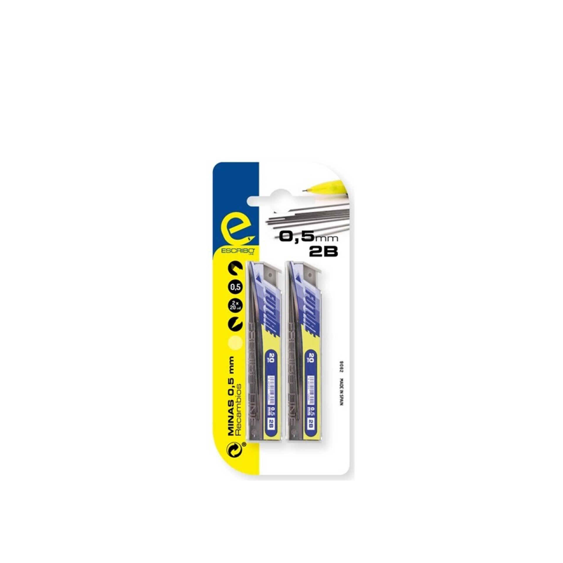 Minas 2B 0.5mm Pack 2