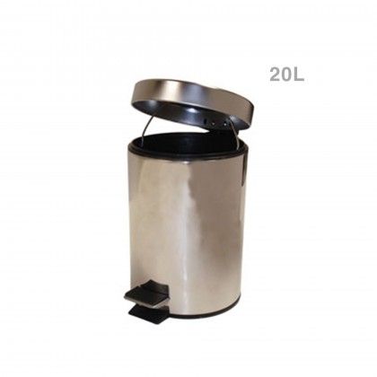 Balde Inox com Pedal 20L