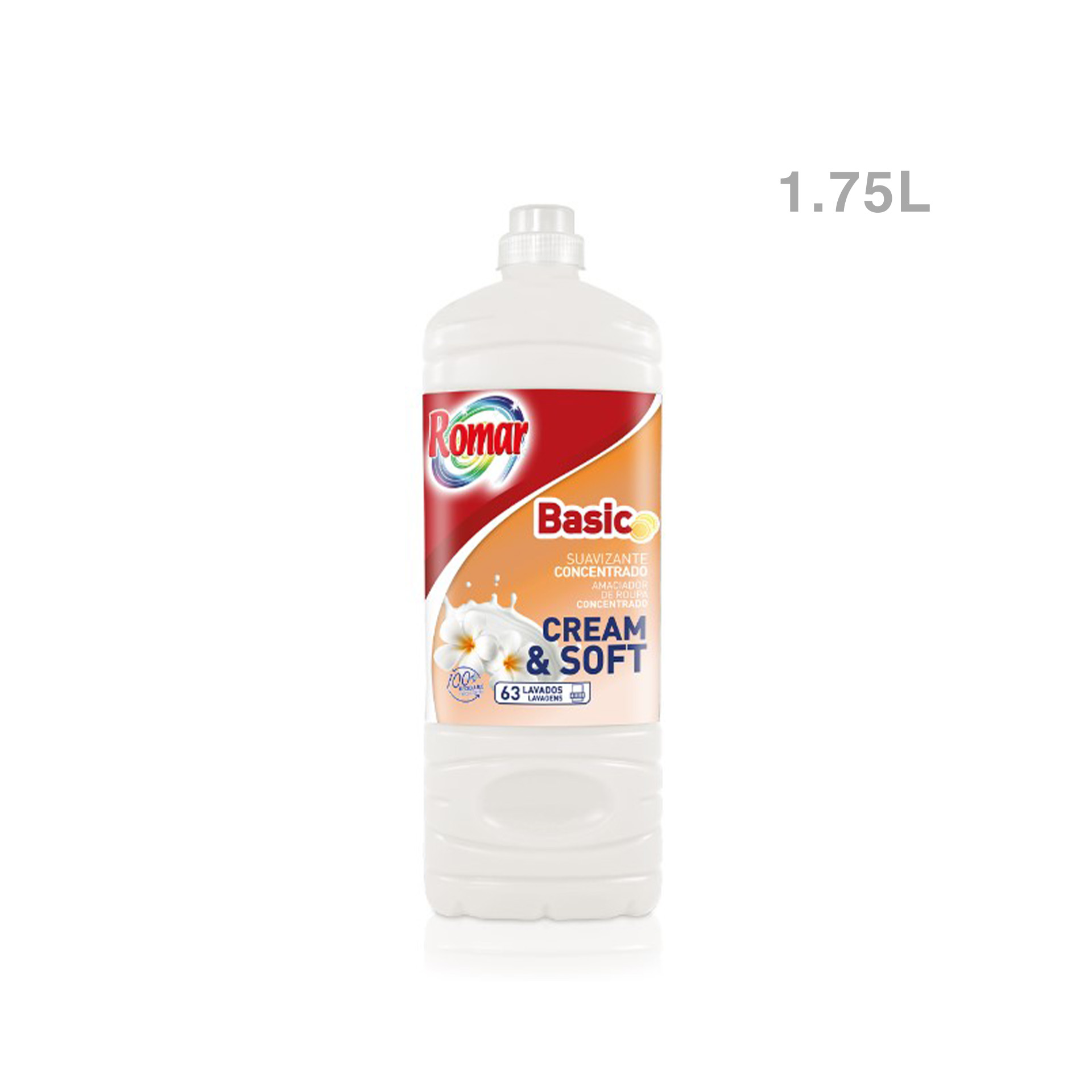 Amaciador Romar Basic Cream & Soft 1750ml