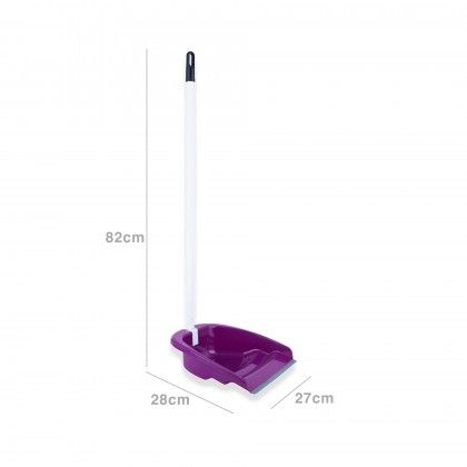 Apanhador Lixo com Cabo Dobrvel 27X28X82cm