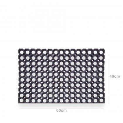 Tapete Borracha Retangular 60X40CM