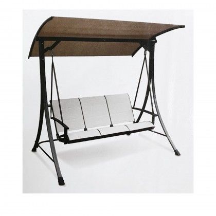Banco Jardim Baloio Cinzento 93X130X173CM