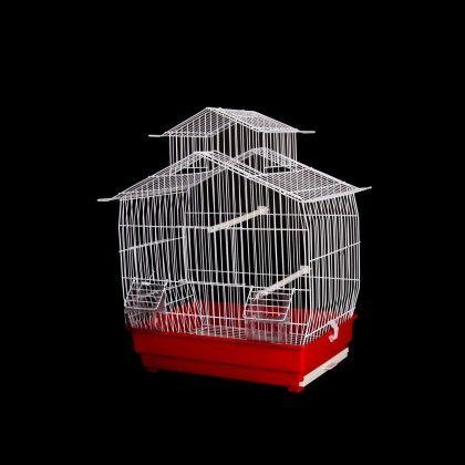 Gaiola Catedral com Cpula Plastificada 44X24X49.5CM