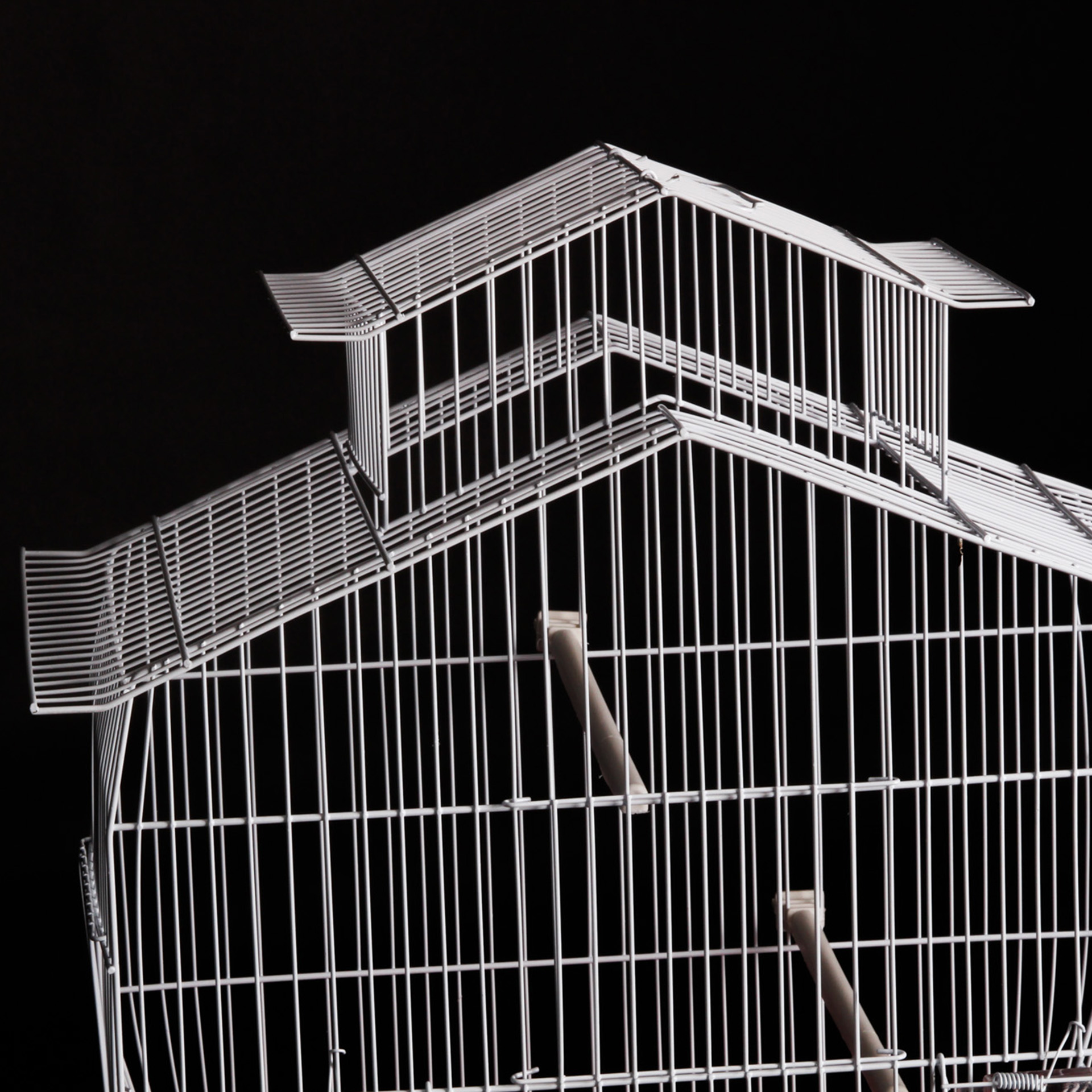 Gaiola Catedral com Cúpula Plastificada 44X24X49.5CM