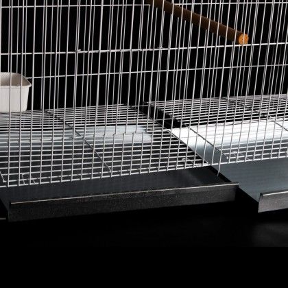 Gaiola Dupla I Plastificada Retangular 92.5X42X68CM