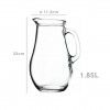 Jarro Vidro Bistro com Asa 1800ml 11.2X24cm