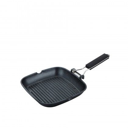 Grelhador Antiaderente Troia Pega Rebatvel 20cm