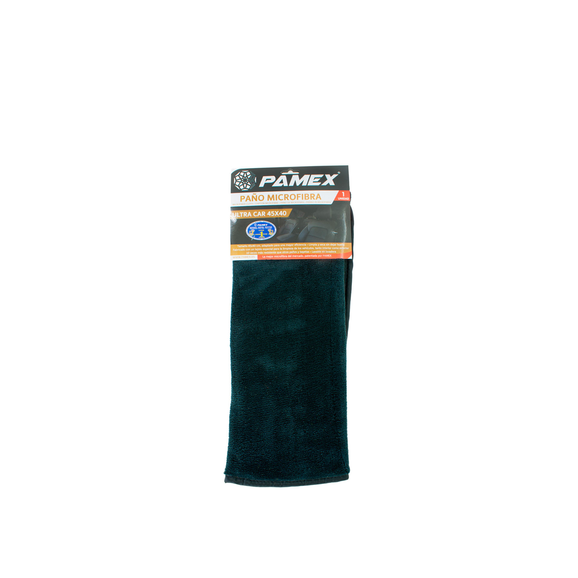 Pano Microfibra Pamex para Carro 45X40cm