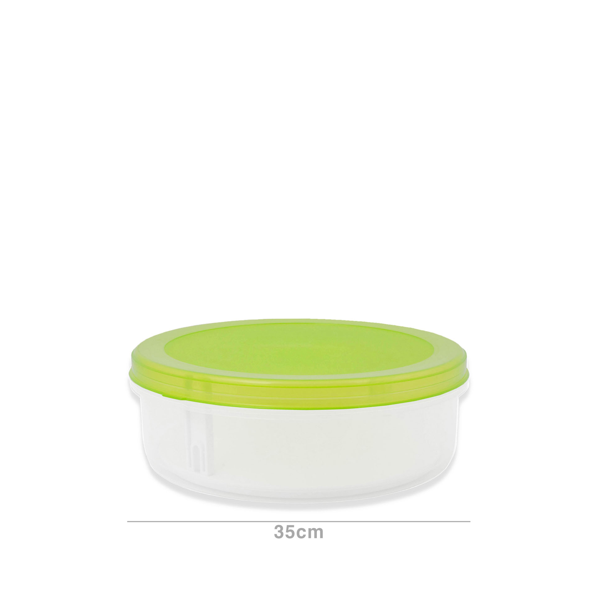 Boleira Plástica New com Prato Redonda 8300ml 35X12cm