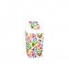 Papeleira com Tampa Basculante Quadrado Multicor 25l