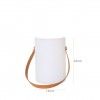 Candeeiro com Bateria Recarregvel Multicor 16X16X23cm