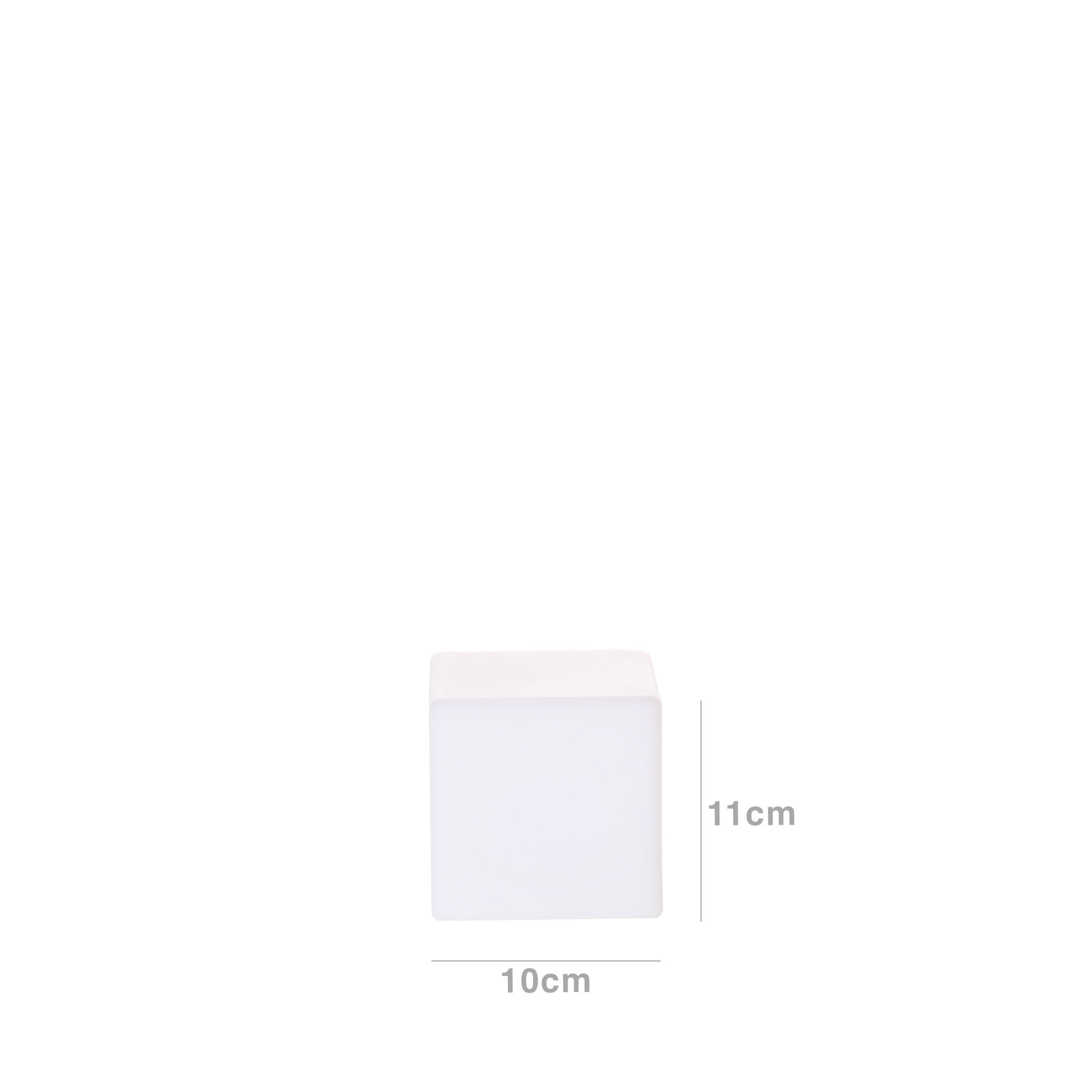 Candeeiro com Bateria Recarregável Multicor 10X10X11cm