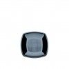Prato Plstico Fingerfood Raso Preto 18cm Pack 25