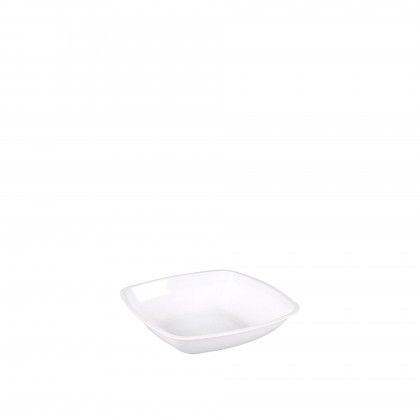 Prato Plstico Fingerfood Fundo Branco 18cm Pack 25