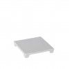 Suporte Guardanapos Plstico Branco 15X15X2.5cm