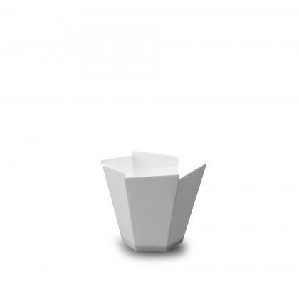 Ta�a Reutiliz�vel Gardenia Fingerfood Branco 100ml Pack 25