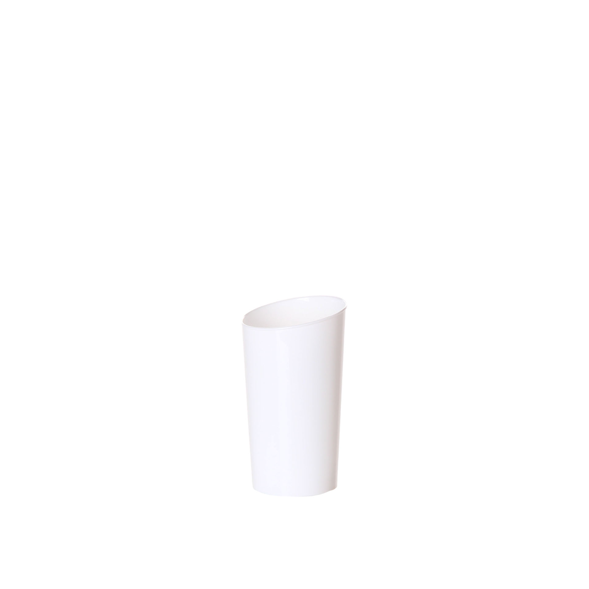 Copo Reutilizável Fingerfood Cónico Branco 150ml Pack 10