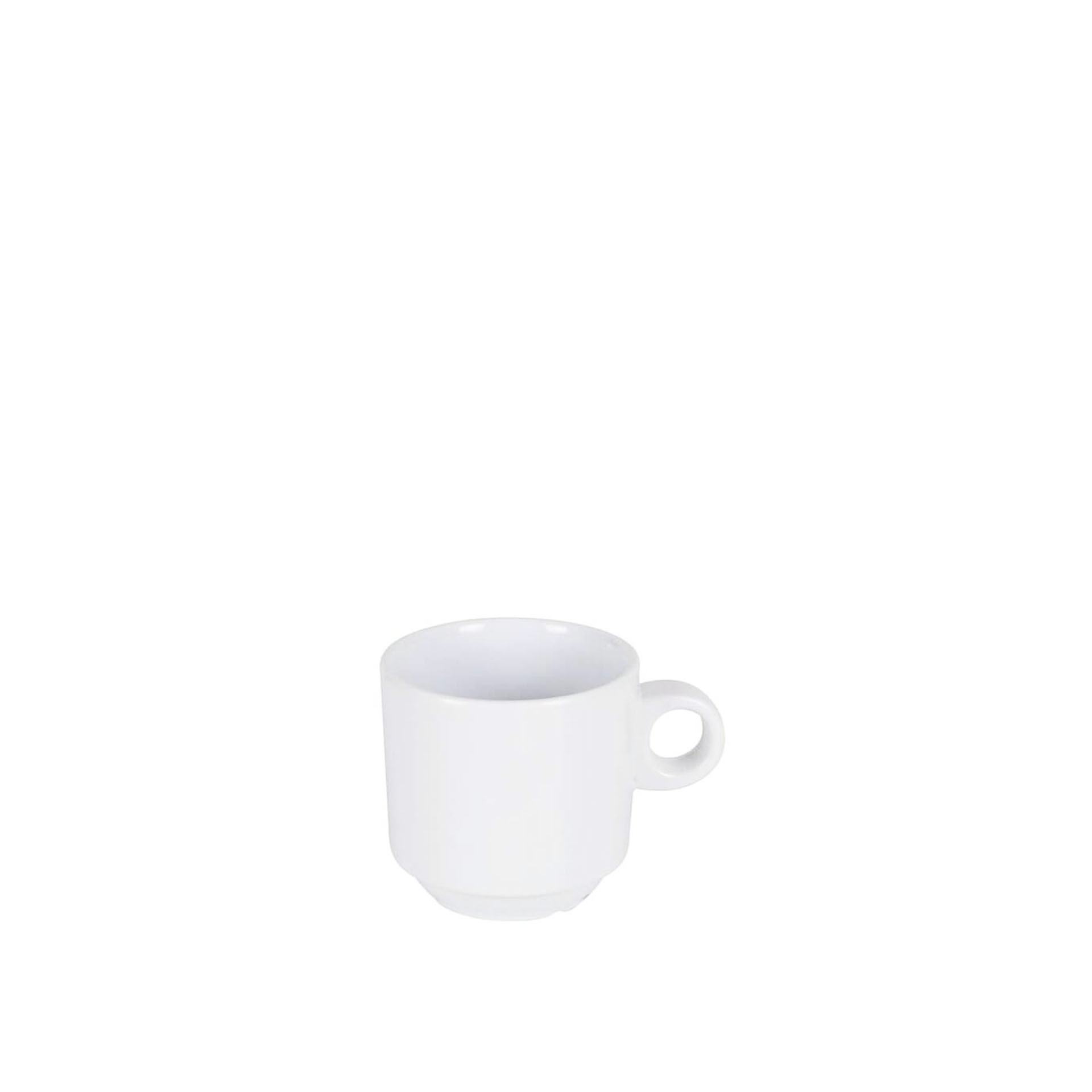 Chávena Café Melamina Iris Branco 5.5cm