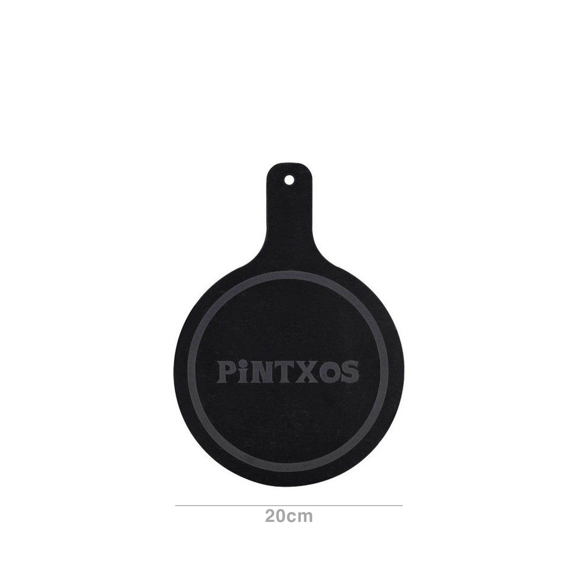 Travessa Ardósia Africa Pintxos Preto 20X28X0.5cm