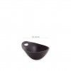 Taa Melamina Gourmand Perpignan Preto 15X12X6.5cm
