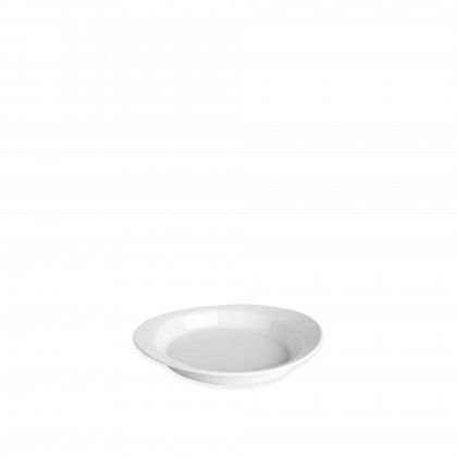 Prato Porcelana Porland Refratria Branco 22X14X3.5cm