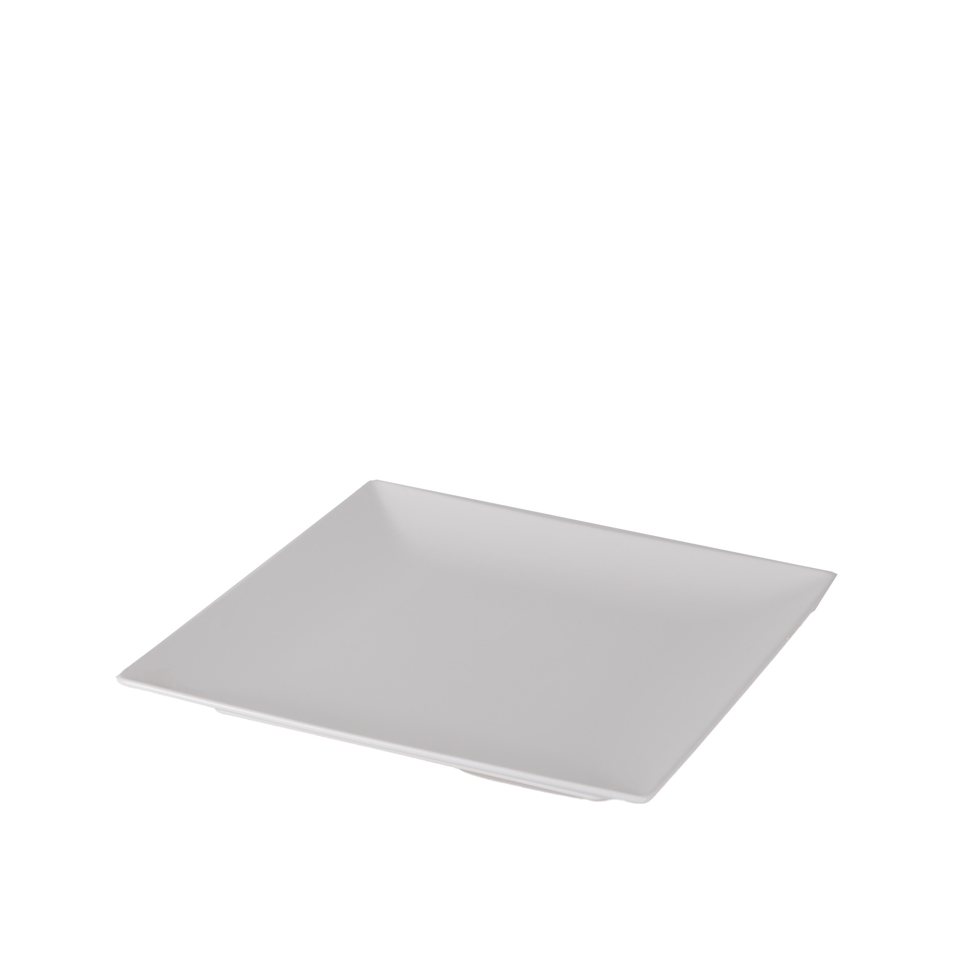 Prato Porcelana Ming II Branco 26X26X2.5cm