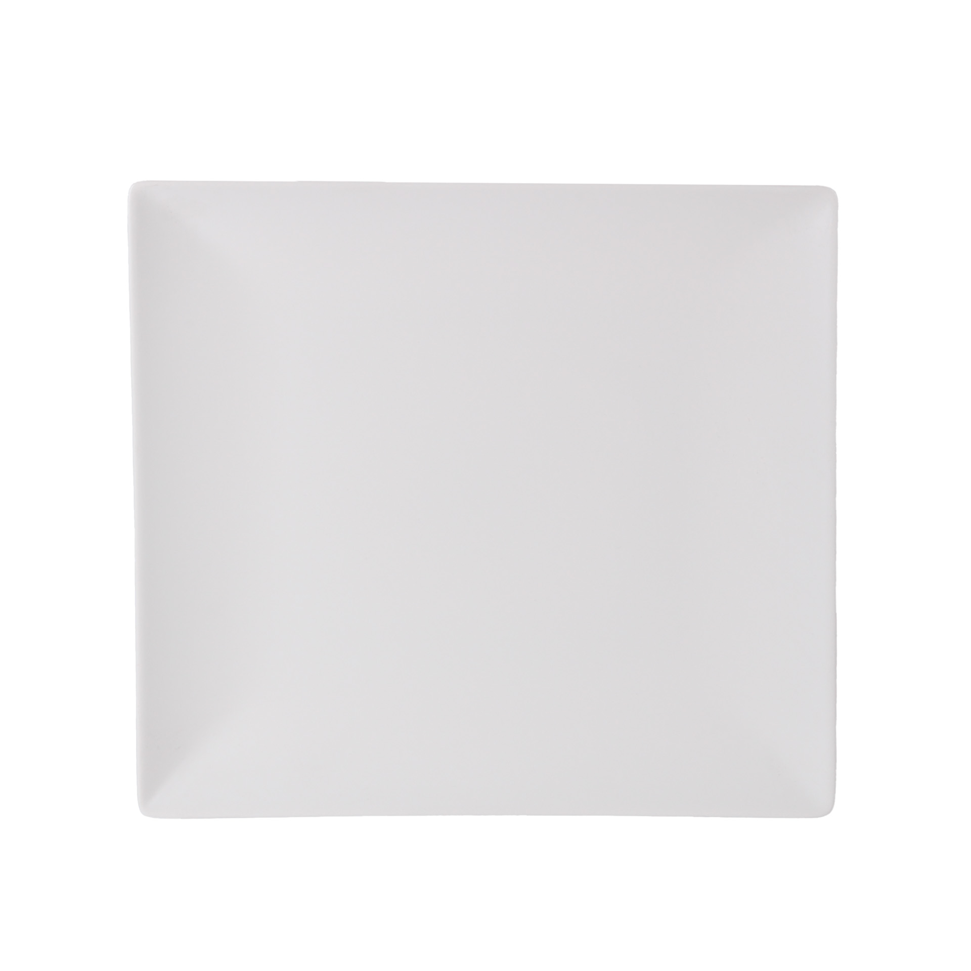 Prato Porcelana Ming II Branco 26X26X2.5cm